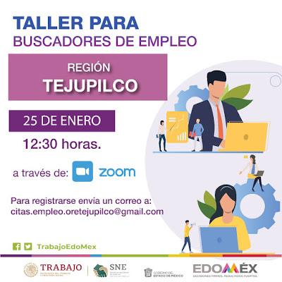 IMPARTE SECRETARÍA DEL TRABAJO TALLERES DE PREPARACIÓN PARA BUSCADORES DE EMPLEO