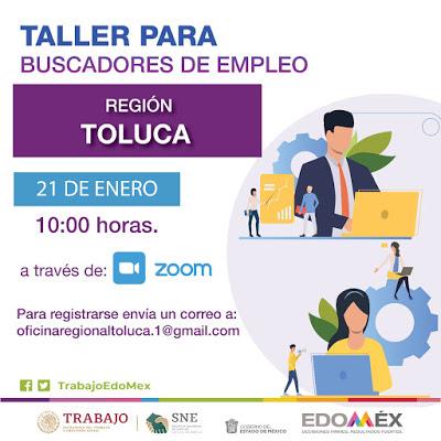 IMPARTE SECRETARÍA DEL TRABAJO TALLERES DE PREPARACIÓN PARA BUSCADORES DE EMPLEO