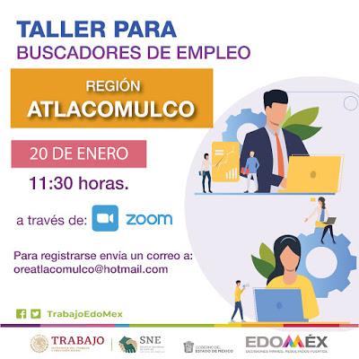 IMPARTE SECRETARÍA DEL TRABAJO TALLERES DE PREPARACIÓN PARA BUSCADORES DE EMPLEO