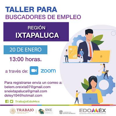 IMPARTE SECRETARÍA DEL TRABAJO TALLERES DE PREPARACIÓN PARA BUSCADORES DE EMPLEO