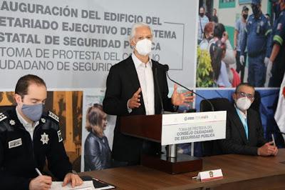 DISMINUYEN 16 POR CIENTO DELITOS DE ALTO IMPACTO EN 2020 EN EDOMÉX, PRODUCTO DE ESTRATEGIA, CAPACITACIÓN A POLICÍAS Y COORDINACIÓN CON LA FEDERACIÓN: ALFREDO DEL MAZO