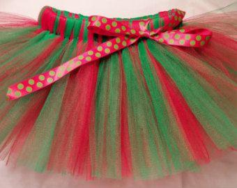 Falda De Satin Para Nina Verde