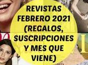 Revistas Febrero 2021 (Regalos, suscripciones viene)