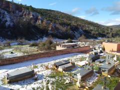 Imágenes de la nieve en Puebla de Valles