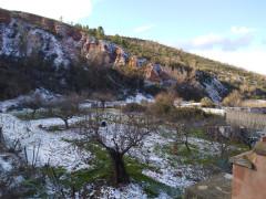 Imágenes de la nieve en Puebla de Valles