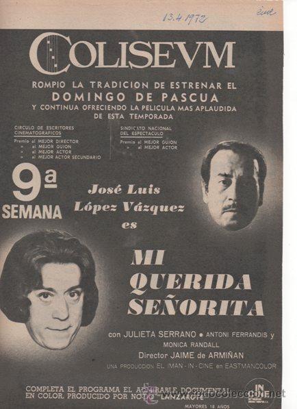 MI QUERIDA SEÑORITA - Jaime d Armiñán