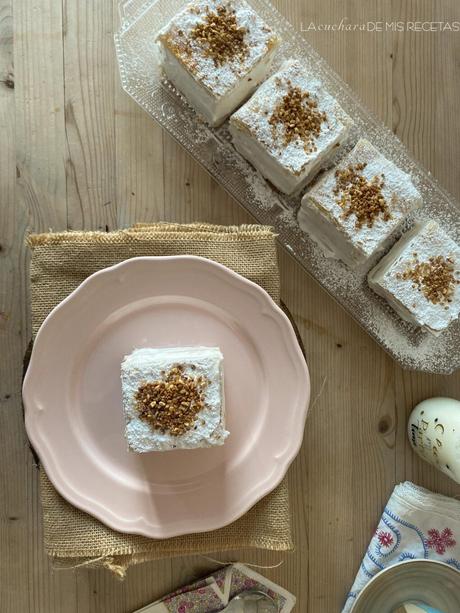 Milhojas de merengue