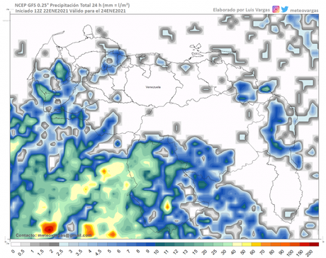 Pronóstico para Venezuela durante el fin de semana ¿Dónde podemos esperar precipitaciones?