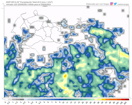 Pronóstico para Venezuela durante el fin de semana ¿Dónde podemos esperar precipitaciones?