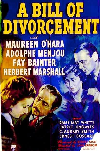 NOTA DE DIVORCIO - John Farrow