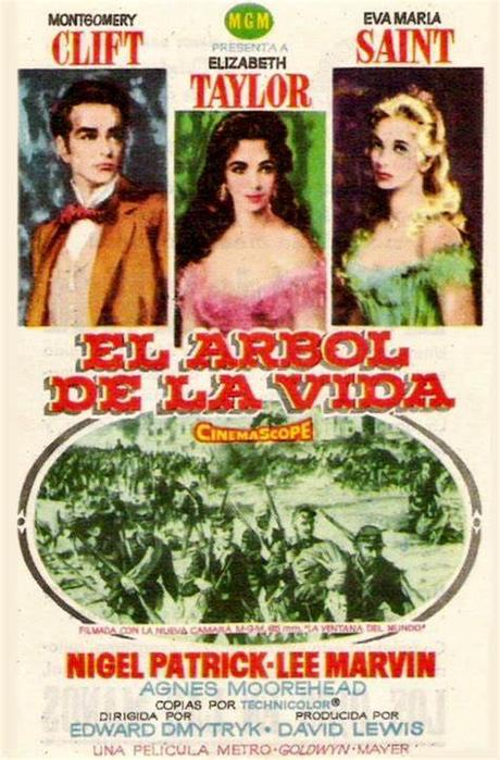 EL ÁRBOL DE LA VIDA - Edward Dmytryk 1957 EL ÁRBOL DE LA VIDA - Edward Dmytryk 1957