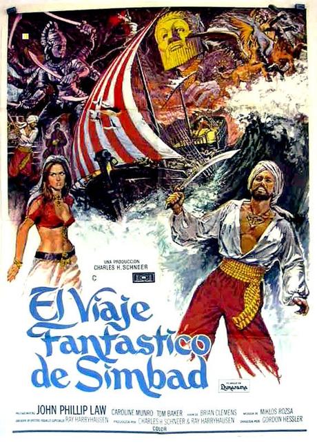 EL VIAJE FANTÁSTICO DE SIMBAD - Gordon Hessler