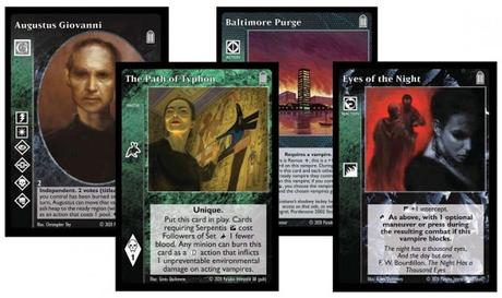 Mas de 300 cartas de VtES en impresión bajo demanda en Drivethrucards