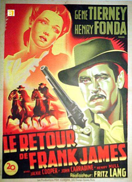 LA VENGANZA DE FRANK JAMES - Fritz Lang