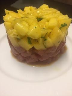 TARTAR DE ATÚN CON MANGO