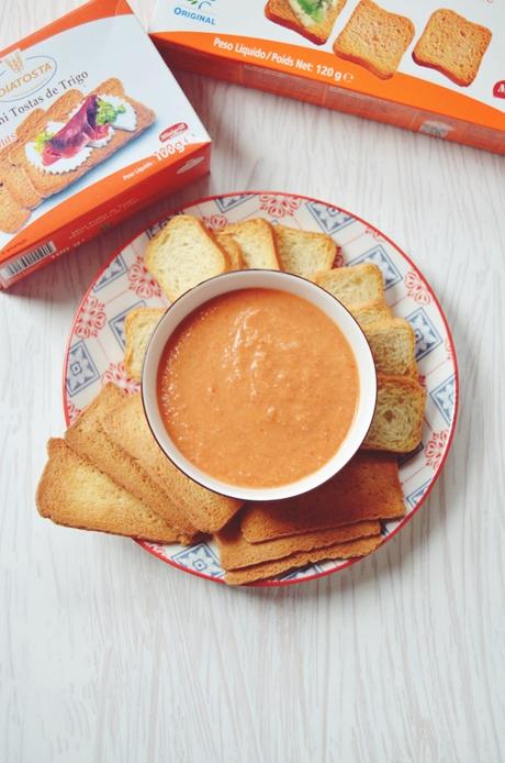 Paté de pimientos y nueces con Degustabox