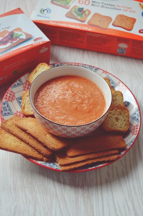 Paté de pimientos y nueces con Degustabox
