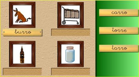 Aprendo a leer y a escribir. La R Aprendo a leer y a escribir. La R