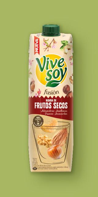 PRODUCTOS VEGANOS - VIVESOY FUSIÓN FRUTOS SECOS