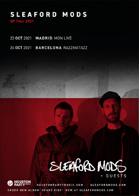 Conciertos de Sleaford Mods en Madrid y Barcelona