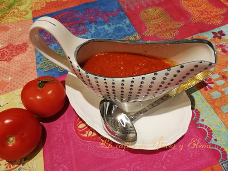 Salsa de tomate frito con Thermomix