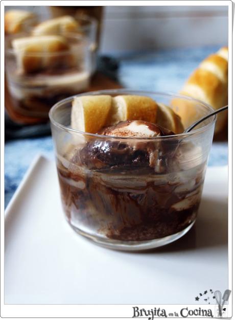 Tiramisú de chocolate Tiramisú de chocolate