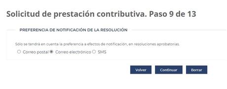 Consultar estado prestación SEPE