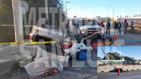 Conductor atropella caballo y fallece en Periférico Norte