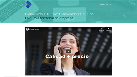 Centralita virtual: CeCubo estrena nueva página web