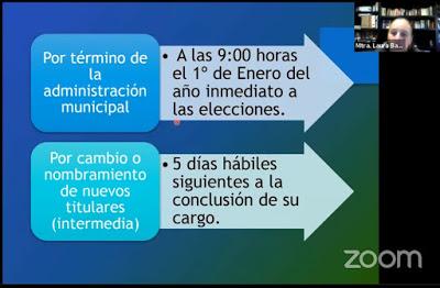CAPACITA SECRETARÍA GENERAL DE GOBIERNO A AYUNTAMIENTOS PARA EL PERIODO DE ENTREGA-RECEPCIÓN CAPACITA SECRETARÍA GENERAL DE GOBIERNO A AYUNTAMIENTOS PARA EL PERIODO DE ENTREGA-RECEPCIÓN
