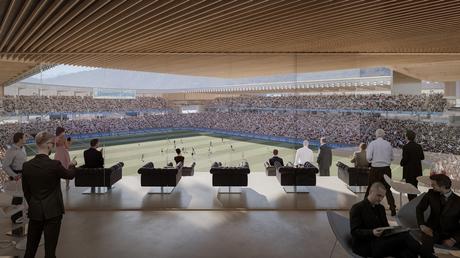 Proyecto de modernización del estadio chileno San Carlos de Apoquindo / IDOM Cruzados Stadium_0530_vip area