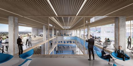 Proyecto de modernización del estadio chileno San Carlos de Apoquindo / IDOM Cruzados Stadium_0529_Tunel_event