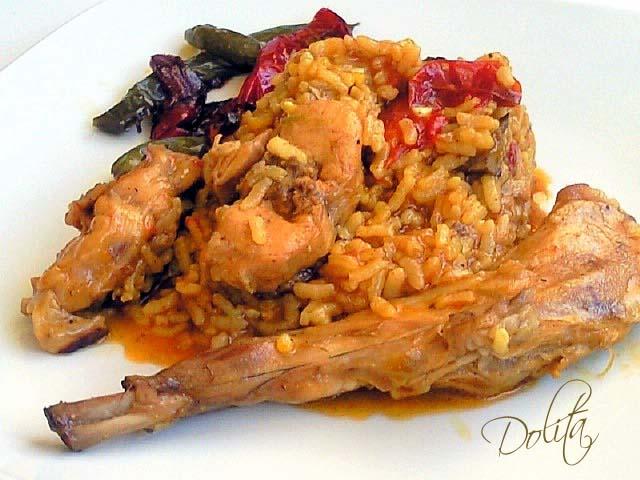CONEJO CON ARROZ AL ESTILO DE CARTAGENA