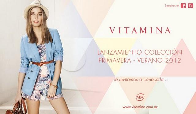 Vitamina - primavera verano 2011/12  Campaña y vidrieras!