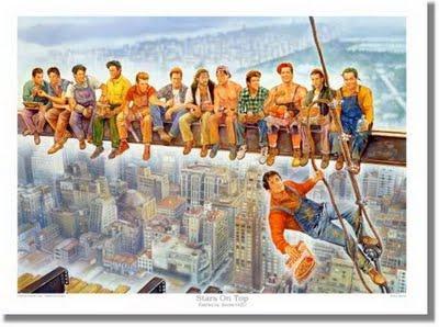 Lunchtime atop a Skyscraper: de la fotografía a la publicidad Lunchtime atop a Skyscraper: de la fotografía a la publicidad