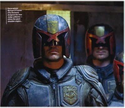 DREDD: Fotos de Judge Dredd en revista Empire