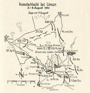 Concluye la Batalla de Uman con una nueva victoria para las armas germanas - 09/08/1941.