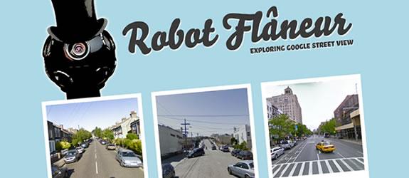 Robot Flâneur :: turismo virtual con Google Street View