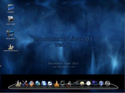 Monomaxos 6.0 (distribución griega basada en Ubuntu 11.04)