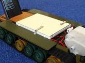 Android impulsando Robot Tanque