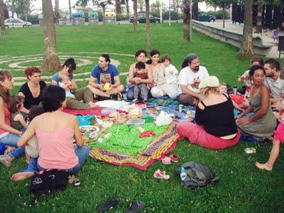 Fotos del Picnic ProLactancia, Barcelona Agosto 2011