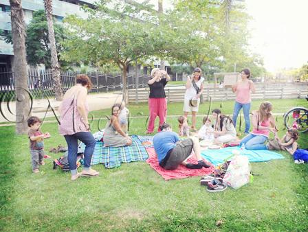 Fotos del Picnic ProLactancia, Barcelona Agosto 2011