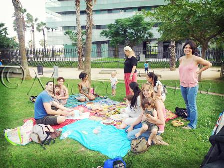 Fotos del Picnic ProLactancia, Barcelona Agosto 2011