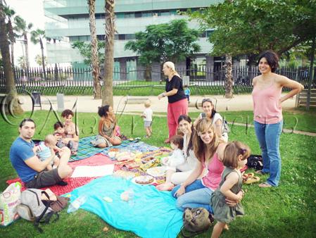 Fotos del Picnic ProLactancia, Barcelona Agosto 2011