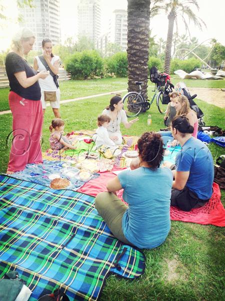 Fotos del Picnic ProLactancia, Barcelona Agosto 2011