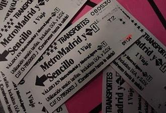 billetes de Metro