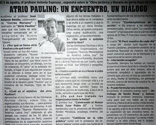 CORREO MARIANO. AGOSTO 2011. Nº 120