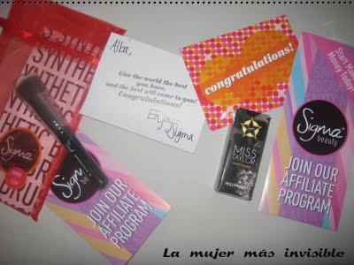 La llegada de las brochas Sigma + premios varios