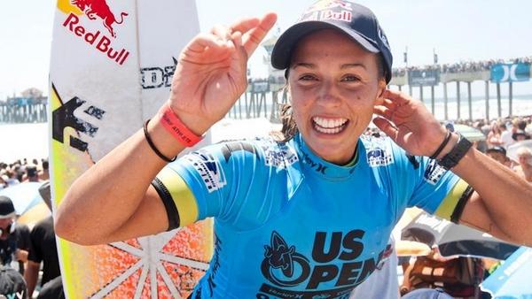 Kelly Slater y Sally Fitzgibbons campeones del US Open of Surfing 2011