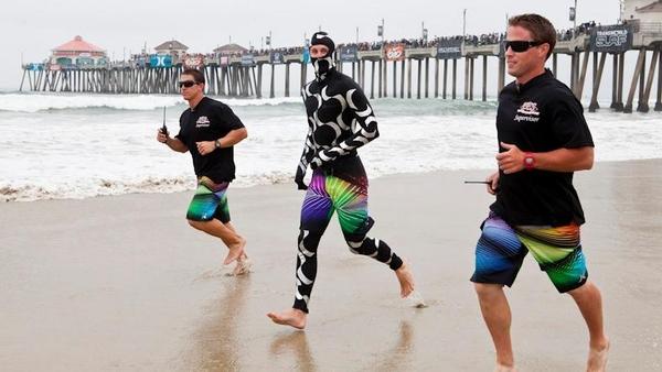 Kelly Slater y Sally Fitzgibbons campeones del US Open of Surfing 2011